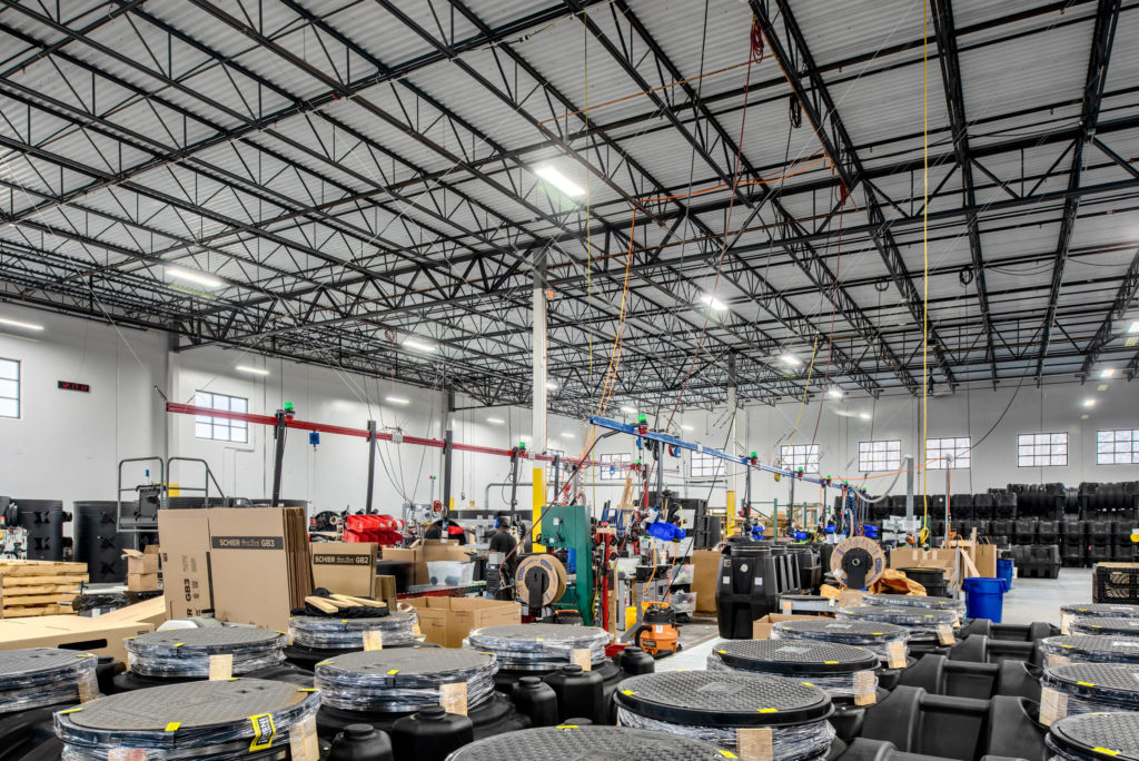 Schier Products warehouse .